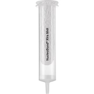 Kit de extracción de ADN plasmídico libre de endotoxinas NucleoBond Xtra Midi Plus EF, formato columnas, 50 preps