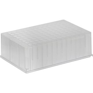 Bloque multipocillo de pocillo redondo de 1,2 ml para mezcla y colección de eluido, 20 Uds.
