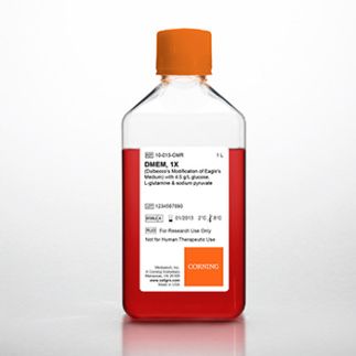 Medio DMEM con 4,5 g_L de glucosa y piruvato sódico, sin L-glutamina, 6 x 500 ml