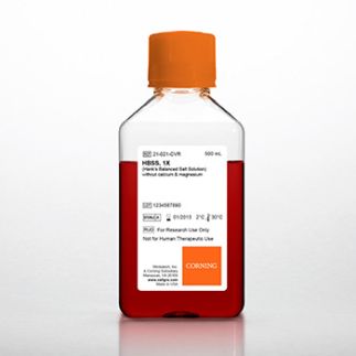 Solución HBSS (Hank's Balanced Salt Solution) 1x sin calcio ni magnesio, 6 x 500 ml