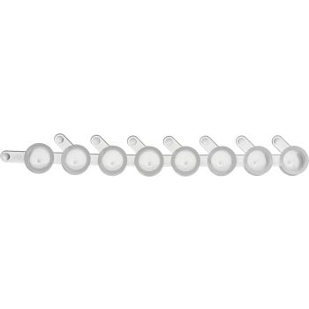 Tapones para tiras de tubos en racks de pocillo redondo para kits MN, 288 tapones