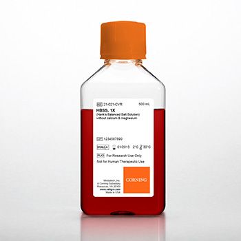 Solución HBSS (Hank's Balanced Salt Solution) 1x sin calcio ni magnesio, 6 x 500 ml
